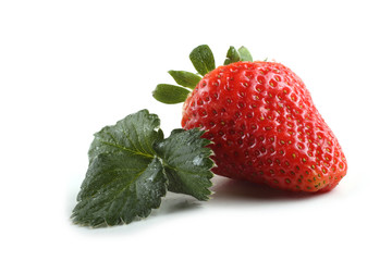 Strawberry isolated on white background