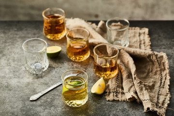 Glass kettle and water cup