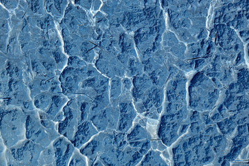 grunge background design. blue abstraction. water texture. cracked clay. color inversion