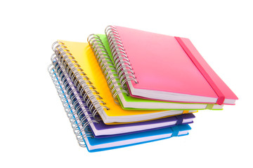 Colorful notebooks