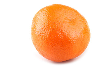 Mandarin orange isolated on white