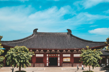 China ethnic buildings in Sanya Hainan