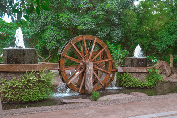 China ethnic buildings in Sanya Hainan