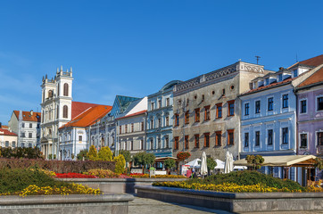 SNP Square in Banska Bystrica, Slovakia