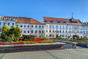 SNP Square in Banska Bystrica, Slovakia