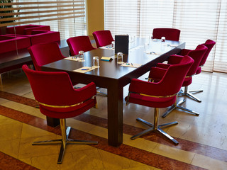 Business corporate modern meeting room