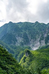 群馬県 谷川岳 幽ノ沢の風景