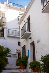Frigiliana is one of the most beautiful white villages of the Southern Spain area of Andalucia in the Alpujarra mountains