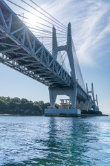 船から見る瀬戸大橋 Seto Ohashi Bridge