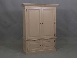 Classy and Modern Luxury Wooden Storage Cabinet for Home Interiors Furniture in Isolated Background