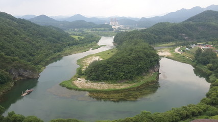 Yeongwol city in South Korea