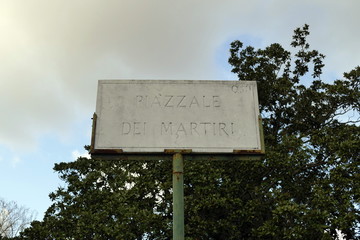 nomi delle strade e piazze di roma,italia