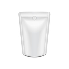 Blank foil milk or juice pack pouch sachet bag packaging for branding