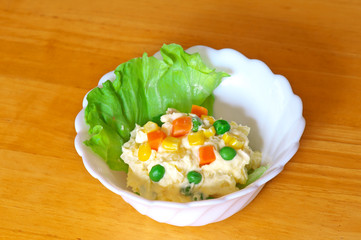 ミックスベジタブルのポテトサラダ