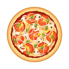 vegetarian pizza