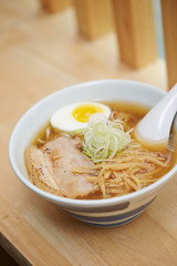 Japanese ramen noodle, soy sauce flavor 