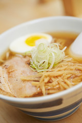 Japanese ramen noodle, soy sauce flavor 