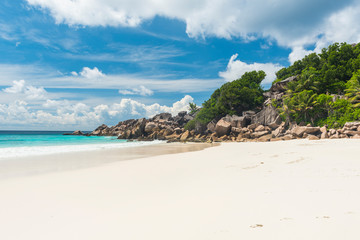 Grand Anse beach in Seychelles
