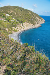 Fototapeta premium Beautiful coastline of Elba Island, Italy