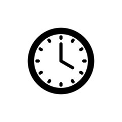 Clock icon. Time icon vector. Clock vector icon