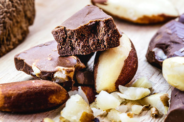 Brazilian chocolate with Amazon nuts. Known in Brazil as 