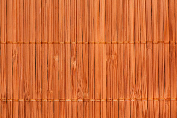 brown striped bamboo texture, top view
