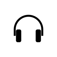 Fototapeta na wymiar Headphone icon isolated on white background. Headphone vector icon. Call us