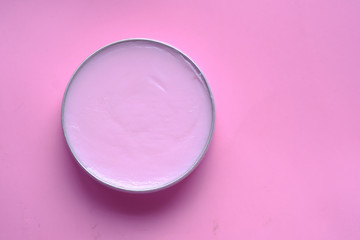 Close up of petroleum jelly for healthy life 