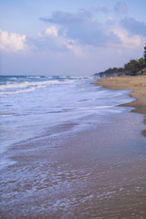 Beautiful landscape with sea beach in Vietnam