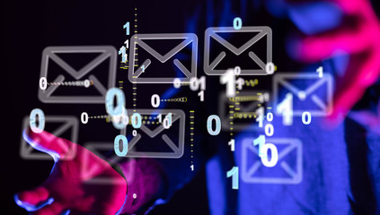 Mail Communication Connection message to mailing