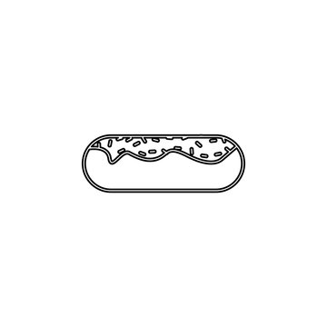 recommend clip art: eclair icon. Simple thin line, outline vector of web icons for ui and ux, website or mobile application
