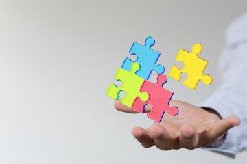 Concept for business strength and success..