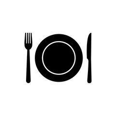 Fork, Spoon, and Knife icon. Restaurant icon. food icon. eat