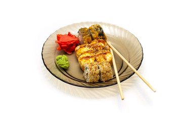 Sushi roll, Sushi fusion, Maki fusion is Japanese Food.