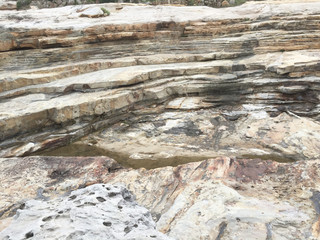 Japan background of stone texture - Nanki Shirahama Onsen / Wakayama,Japan