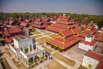 Mandalay Royal Palace, Mandalay, Myanmar