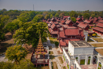 Mandalay Royal Palace, Mandalay, Myanmar