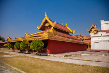 Mandalay Royal Palace, Mandalay, Myanmar