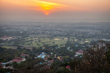 Mandalay Hill, Mandalay, Myanmar (Burma)