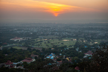 Mandalay Hill, Mandalay, Myanmar (Burma)