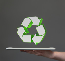 Ecology Concept. Environmentally friendly planet.