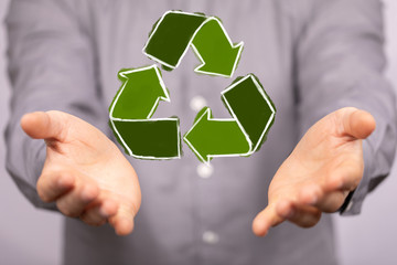 Ecology Concept. Environmentally friendly planet.