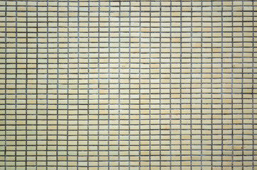 yellow porcelain tile wall