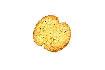 Bruschette chips, sliced grilled bread, beer snacks