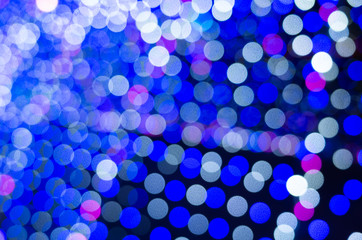 illuminated bokeh background
