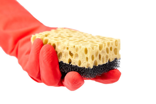 Hand In Glove, Household Dishwashing Sponge From Reticulated Foam