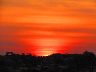 fire in the sky