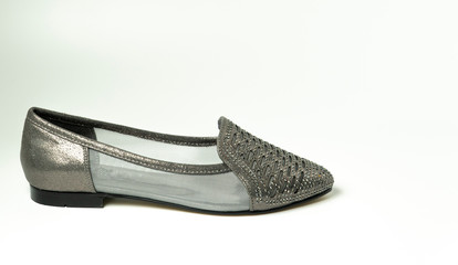 women shoes models high heels flat shoes, classic heels, white background crafted for design