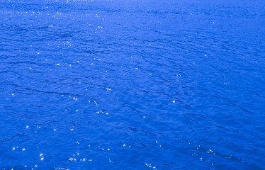 blue water waves surface background
