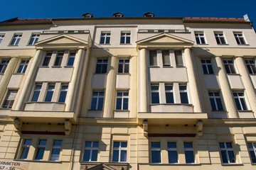 Obraz premium Fassade eines Gebäudes in Berlin